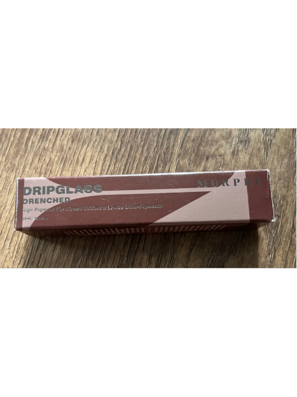 Morphe NWT dripglass drenched lip gloss cocoa melt - Picture 2 of 5